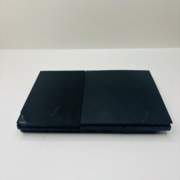 Black Sony Playstation 2 PS2 Slim SCPH-70012 Console Only - FOR PARTS OR REPAIR